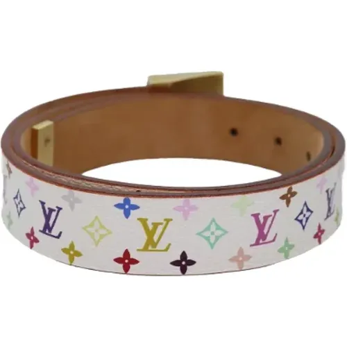 Pre-owned Canvas belts , unisex, Sizes: ONE SIZE - Louis Vuitton Vintage - Modalova