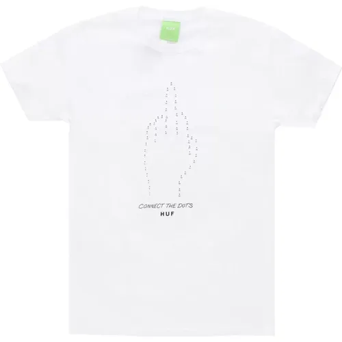 Connect the Dots T-Shirt , Herren, Größe: XL - HUF - Modalova
