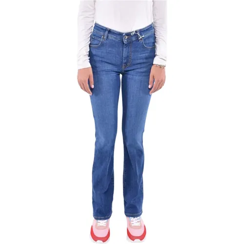 Ultra Slim Cropped Jeans , Damen, Größe: 2XS - Max Mara Weekend - Modalova