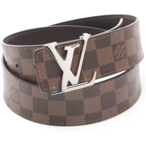 Pre-owned Belts, male, , Size: ONE SIZE Pre-owned Leather belts - Louis Vuitton Vintage - Modalova