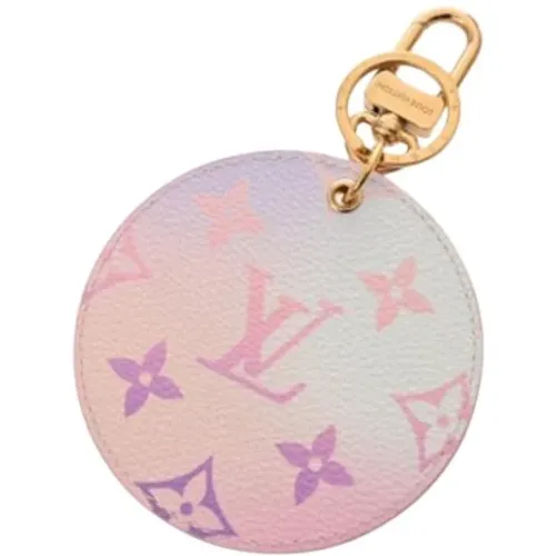 Pre-owned Accessories, female, , Size: ONE SIZE Pre-owned Canvas Key-Holder - Louis Vuitton Vintage - Modalova