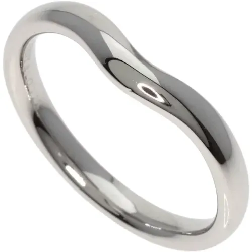 Pre-owned Jewellery, female, , Size: ONE SIZE Pre-owned Platinum rings - Tiffany & Co. Pre-owned - Modalova