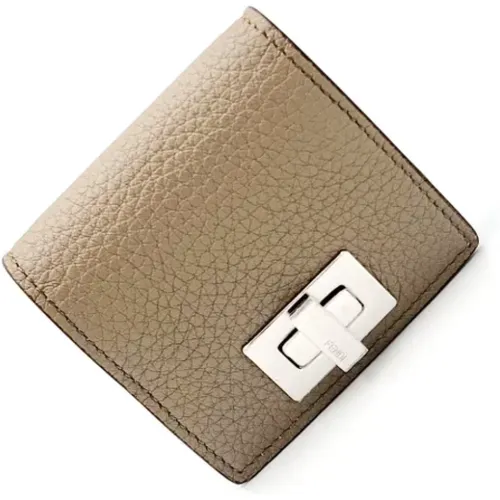 Pre-owned Wallets, female, , Size: ONE SIZE Pre-owned Leather wallets - Fendi Vintage - Modalova