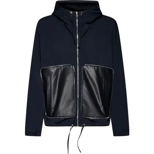 Packable Blouson Coat , male, Sizes: L - Bottega Veneta - Modalova