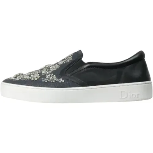 Pre-owned Leather sneakers , female, Sizes: 5 UK - Dior Vintage - Modalova