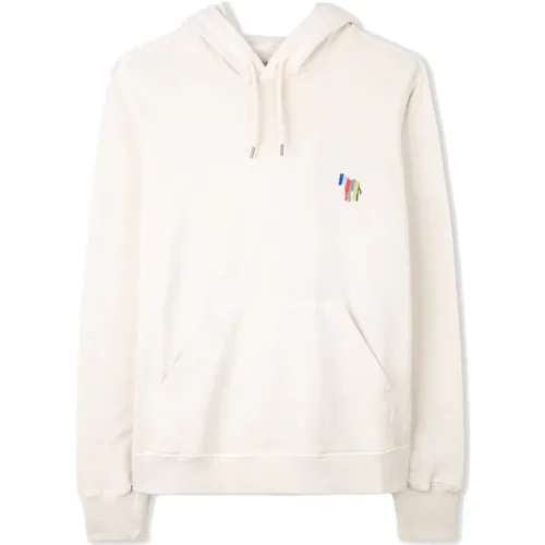 Zebra Gestreifter Hoodie , Herren, Größe: S - Paul Smith - Modalova