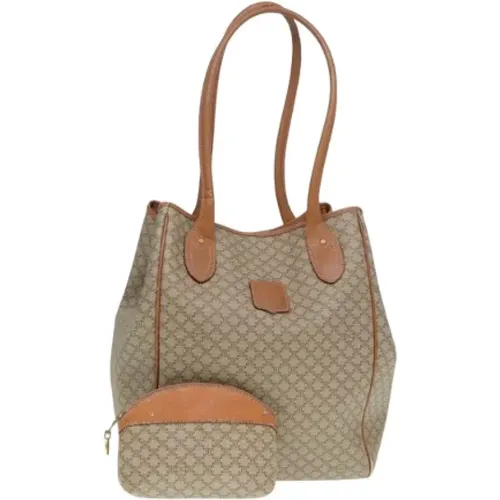 Pre-owned Tote Bags, female, , Size: ONE SIZE Pre-owned Canvas totes - Celine Vintage - Modalova