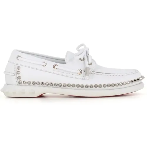 Sailor Shoes, female, , Size: 10 US Boat Shoes with Studs - Christian Louboutin - Modalova