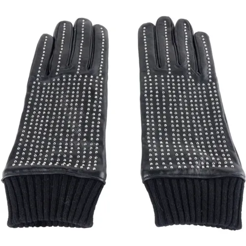 Man Gloves Clt.003 , female, Sizes: 9 IN - Cavalli Class - Modalova