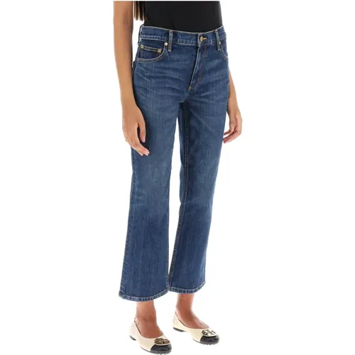 Flared Jeans , Damen, Größe: W26 - TORY BURCH - Modalova