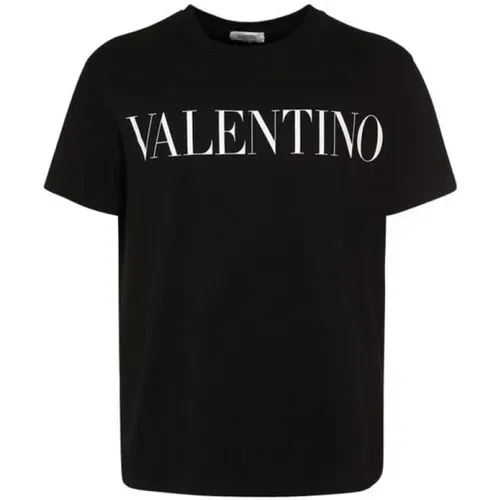 Logo Print Jersey T-shirt , male, Sizes: M, S, 2XL - Valentino - Modalova