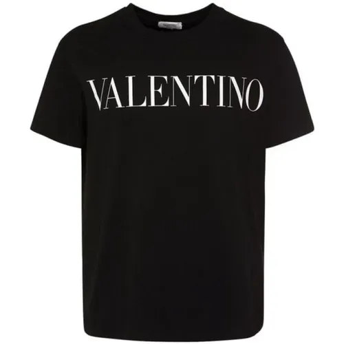 Logo Print Jersey T-shirt , male, Sizes: S, 2XL - Valentino - Modalova