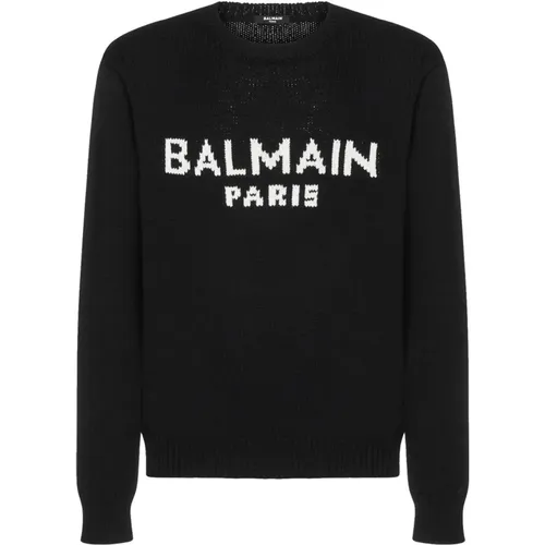 Logo Wollpullover Balmain - Balmain - Modalova