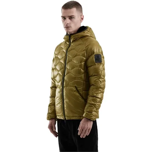 Explorer Nylonjacke mit Daunenfllung , Herren, Größe: L - RefrigiWear - Modalova