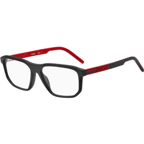 Glasses, male, , Size: ONE SIZE Acetate Frame Glasses with Dial - Hugo Boss - Modalova