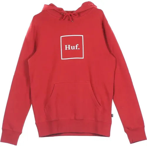 Hoodies, male, , Size: XL Box Logo Hooded Sweatshirt - HUF - Modalova