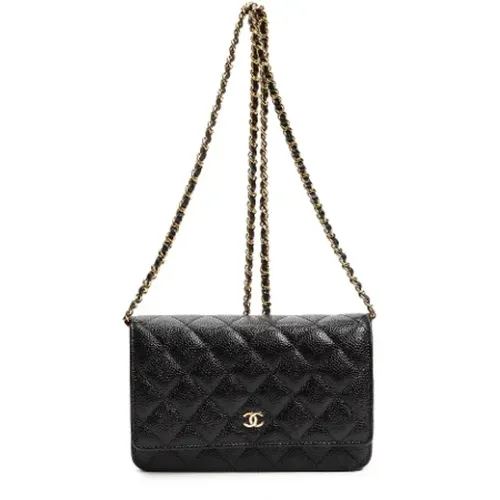 Pre-owned Cross Body Bags, female, , Size: ONE SIZE Pre-owned Leather chanel-bags - Chanel Vintage - Modalova