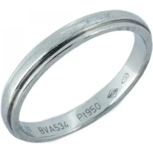 Pre-owned Platinum rings , female, Sizes: ONE SIZE - Cartier Vintage - Modalova