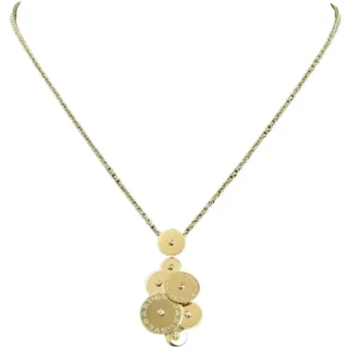 Pre-owned Jewellery, female, , Size: ONE SIZE Pre-owned Gold necklaces - Bvlgari Vintage - Modalova