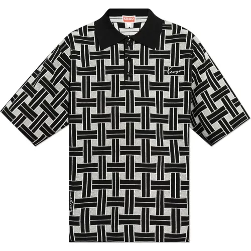 Check Pattern Polo , male, Sizes: S, L, M - Kenzo - Modalova