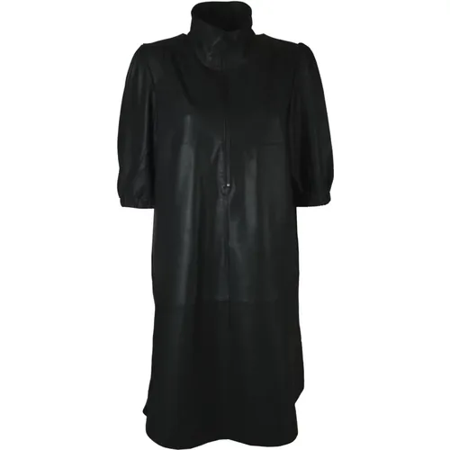 Leather Dress , female, Sizes: M, L - Btfcph - Modalova