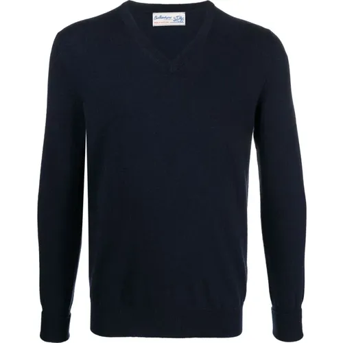 Heritage V-Ausschnitt Kaschmir Pullover - Ballantyne - Modalova