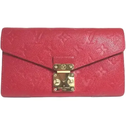 Pre-owned Wallets, female, , Size: ONE SIZE Pre-owned Leather wallets - Louis Vuitton Vintage - Modalova