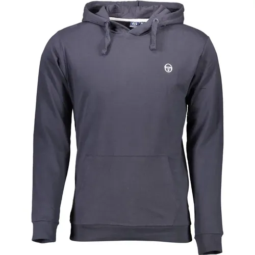 Hoodies, male, , Size: S Embroidered Logo Hoodie - Sergio Tacchini - Modalova