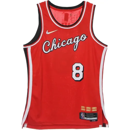 Chicago Bulls Basketball Tank Top , Herren, Größe: S - Nike - Modalova