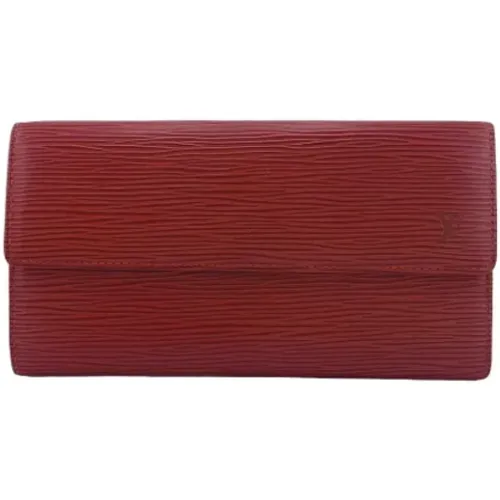 Pre-owned Leather wallets , female, Sizes: ONE SIZE - Louis Vuitton Vintage - Modalova