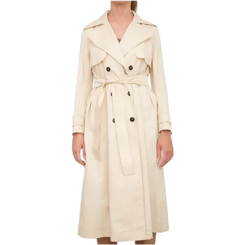 Stylischer Trenchcoat für Frauen , Damen, Größe: 2XS - Marella - Modalova