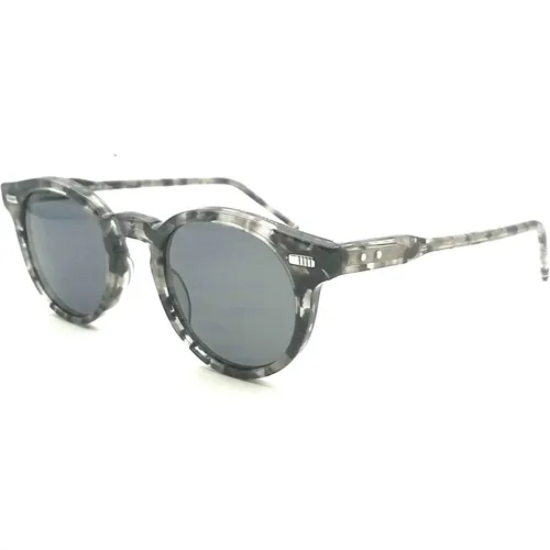 Sunglasses, male, , Size: 45 MM Grey Sunglasses Aw24 Elegant Style - Thom Browne - Modalova