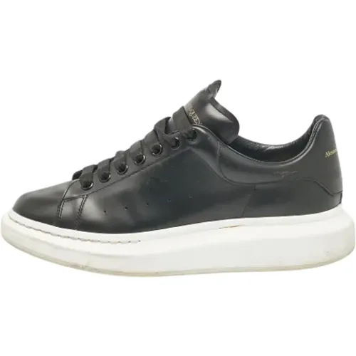 Pre-owned Sneakers, male, , Size: 11 1/2 US Pre-owned Leather sneakers - Alexander McQueen Pre-owned - Modalova