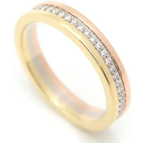 Pre-owned Jewellery, female, , Size: ONE SIZE Pre-owned Rose Gold rings - Cartier Vintage - Modalova