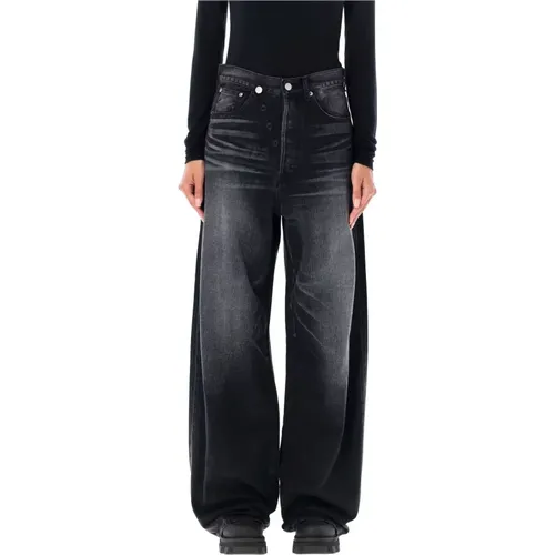 High-waisted Wide-leg Jeans , female, Sizes: M, L - Junya Watanabe - Modalova