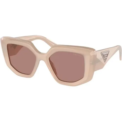 Brown Light Sunglasses Model , unisex, Sizes: 50 MM - Prada - Modalova