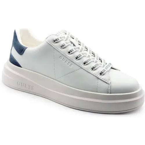 And Grey PU Sneakers Fmpvibsue12 , male, Sizes: 11 UK, 10 UK, 12 UK, 9 UK - Guess - Modalova