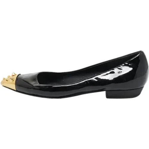 Pre-owned Flats, female, , Size: 8 1/2 US Pre-owned Leather flats - Giuseppe Zanotti Pre-owned - Modalova