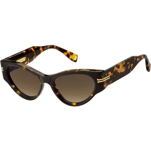 MJ 1045/S Sungles, Dark Havana/ , female, Sizes: 53 MM - Marc Jacobs - Modalova