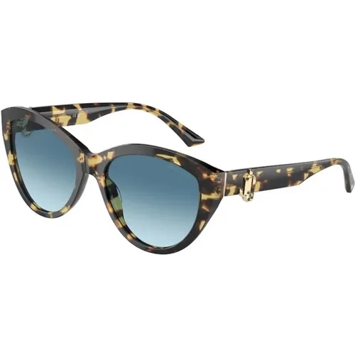 Blue Gradient Carey Sunglasses , unisex, Sizes: 55 MM - Jimmy Choo - Modalova