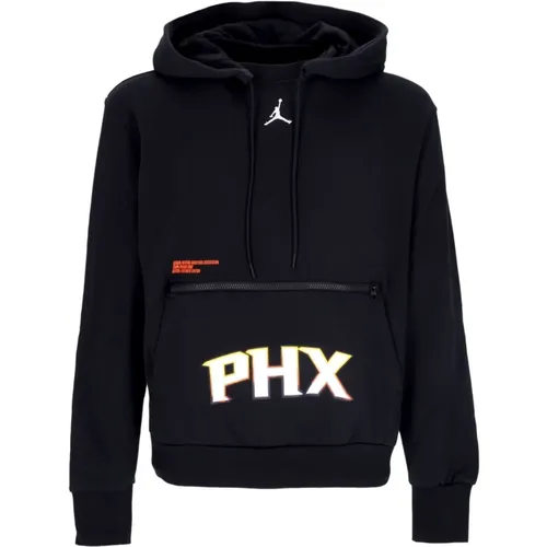 Hoodies, male, , Size: S NBA Courtside Statement Fleece Hoodie - Jordan - Modalova