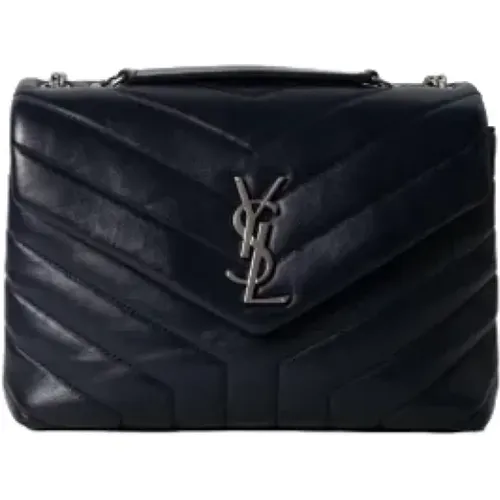 Pre-owned Cross Body Bags, female, , Size: ONE SIZE Pre-owned Leather shoulder-bags - Yves Saint Laurent Vintage - Modalova