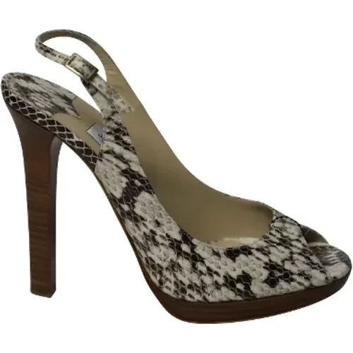 Leather heels , female, Sizes: 5 1/2 UK - Jimmy Choo - Modalova