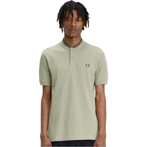 Bomberkragen Polo Shirt , Herren, Größe: XL - Fred Perry - Modalova