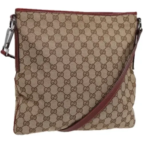 Pre-owned Canvas gucci-bags , female, Sizes: ONE SIZE - Gucci Vintage - Modalova