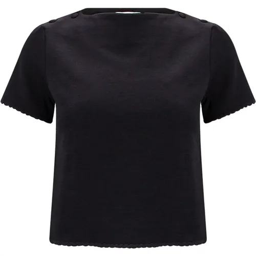 T-Shirts , Damen, Größe: 2XS - Thom Browne - Modalova