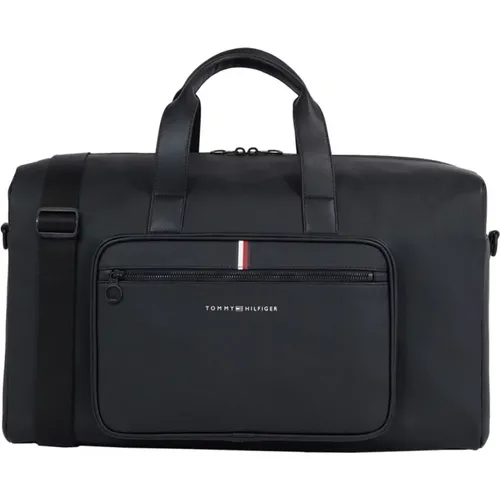 Pique Duffle Bag , male, Sizes: ONE SIZE - Tommy Hilfiger - Modalova