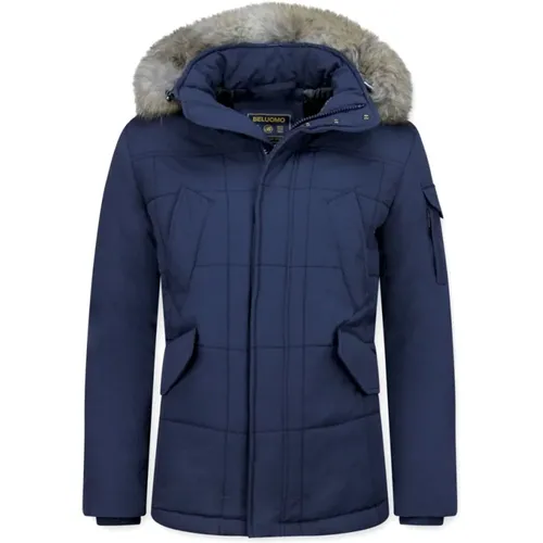 Cheap Genuine Fur Collars - Winter Jackets with Fur - 5191B , male, Sizes: M, XL, L, 2XL - Matogla - Modalova