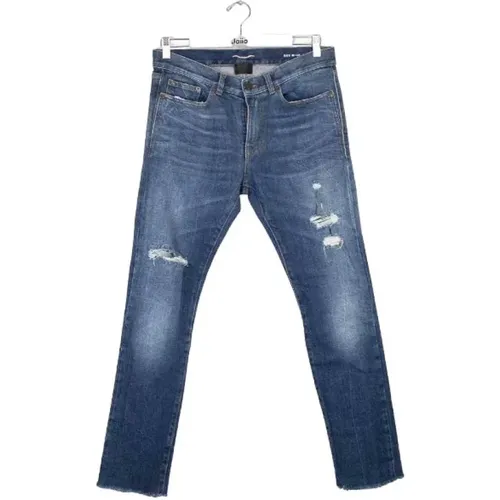 Pre-owned Cotton jeans , female, Sizes: XL - Saint Laurent Vintage - Modalova