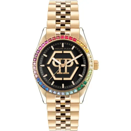 Watches, female, , Size: ONE SIZE Rainbow Date Superlative Watch - Philipp Plein - Modalova